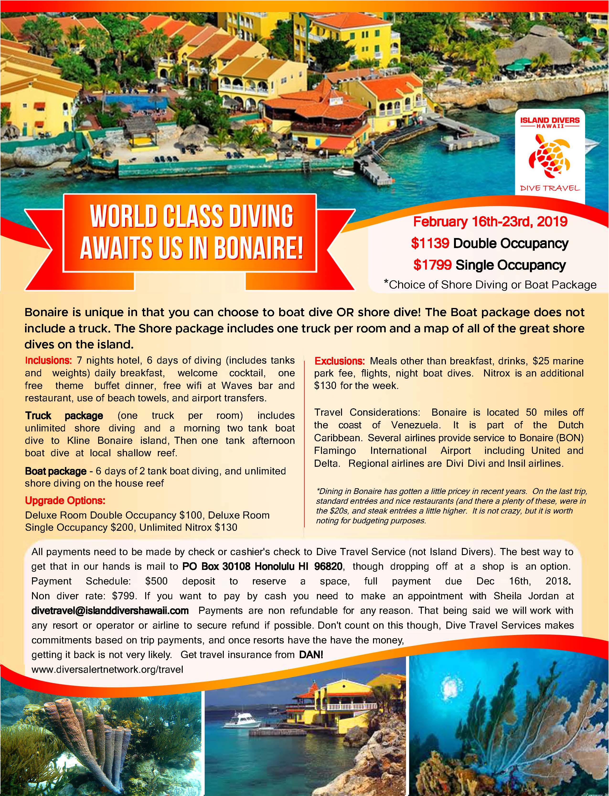 buddy dive bonaire on Back To Beautiful Bonaire Feb 16th To 23rd 2019 Island Divers Hawaii