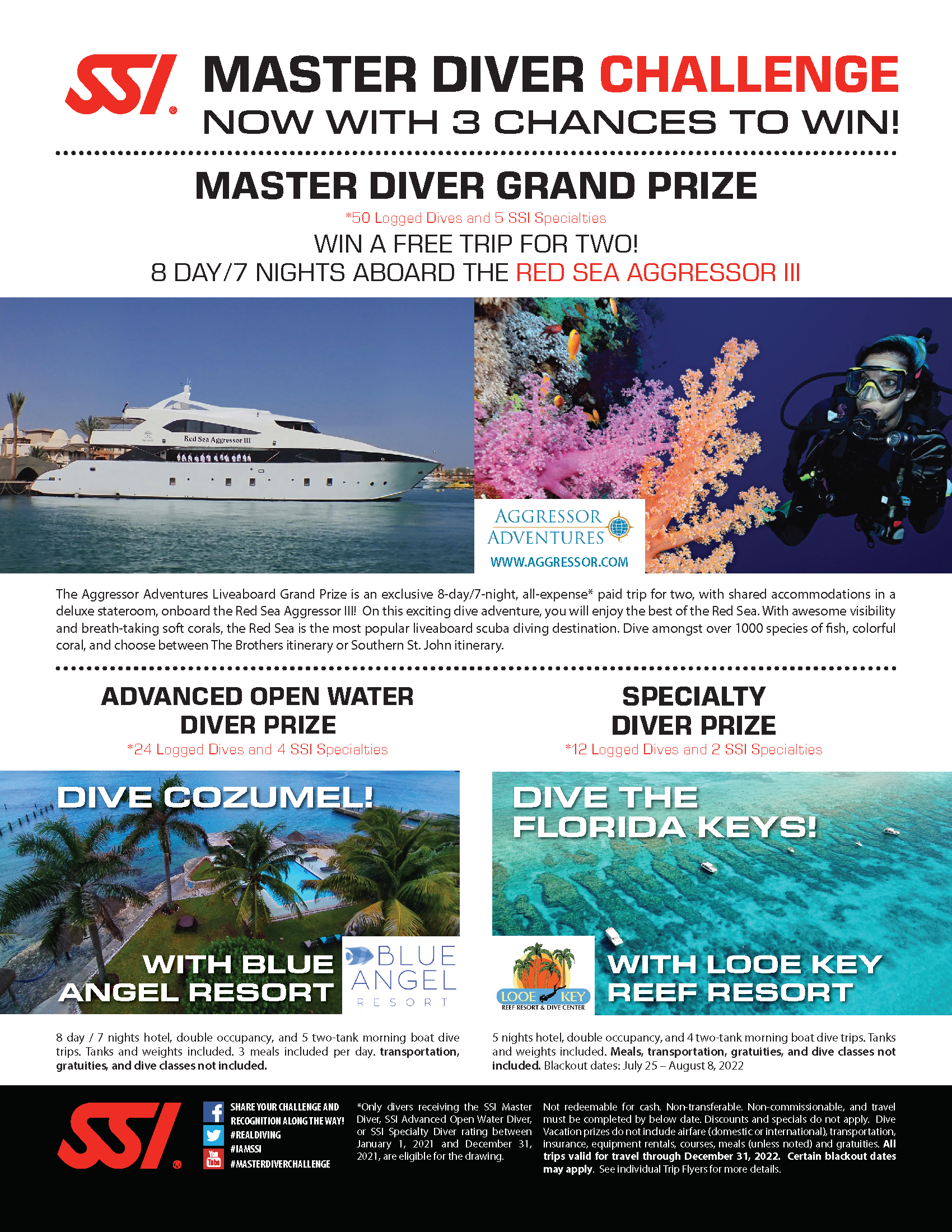 buddy dive bonaire on 2021 Master Diver Challenge Island Divers Hawaii
